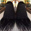 13x6 Glueless 250 Density Brazilian Deep Wave Curly HD Lace Frontal Human Hair Wig For Women Preplucked Best Hair Water Wig